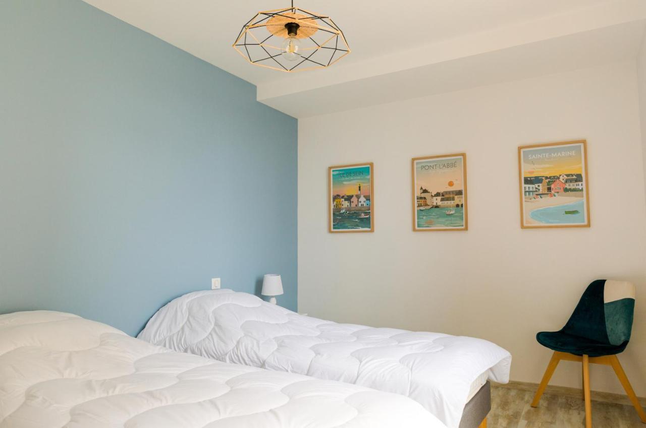 Île-Tudy Appartement 4 Personnes Avec Vue Mer מראה חיצוני תמונה