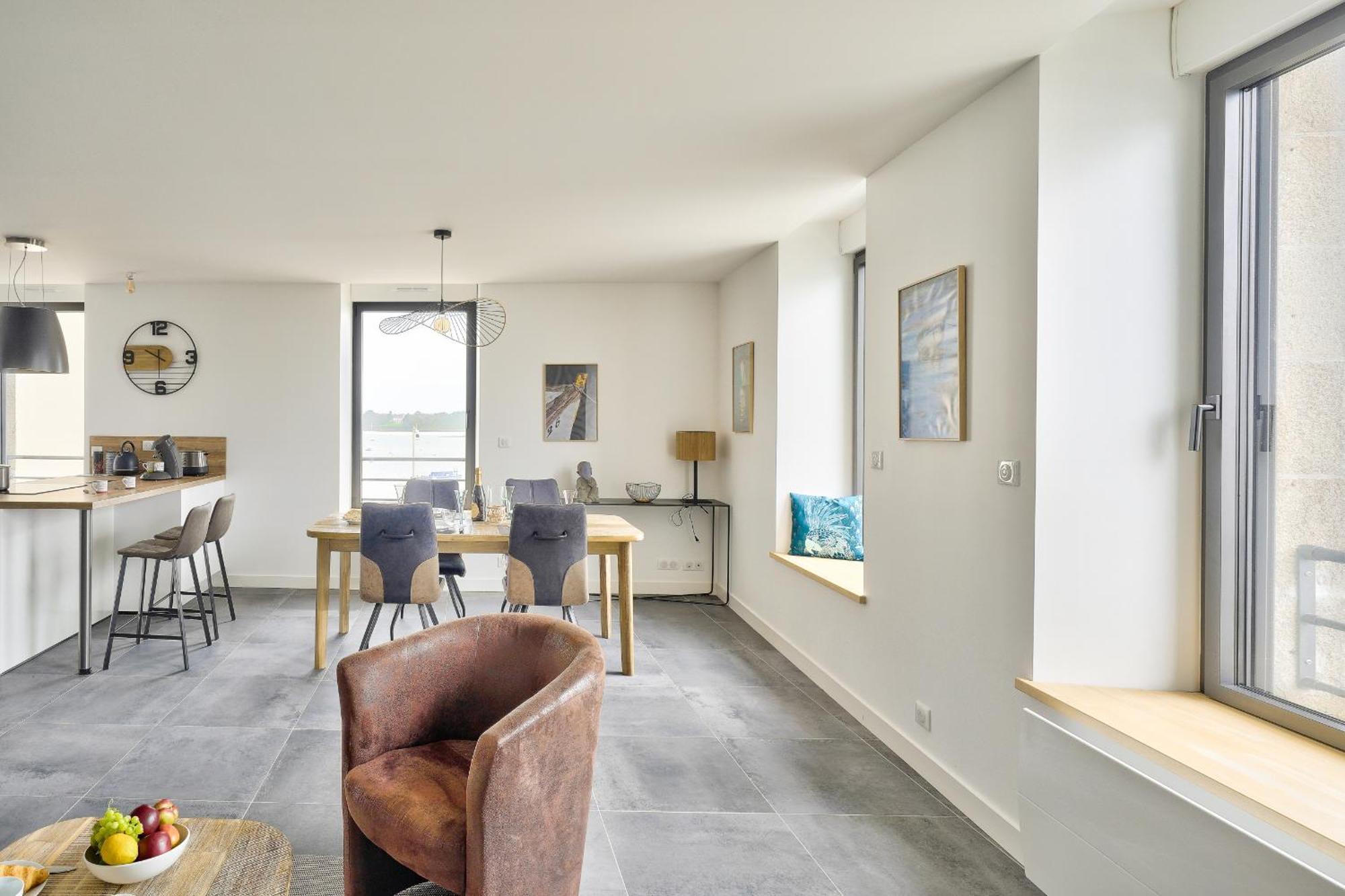 Île-Tudy Appartement 4 Personnes Avec Vue Mer מראה חיצוני תמונה
