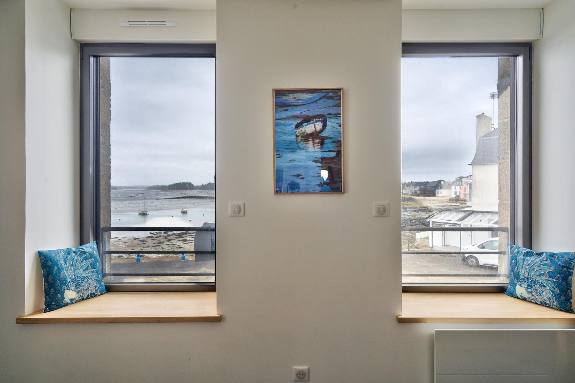 Île-Tudy Appartement 4 Personnes Avec Vue Mer מראה חיצוני תמונה