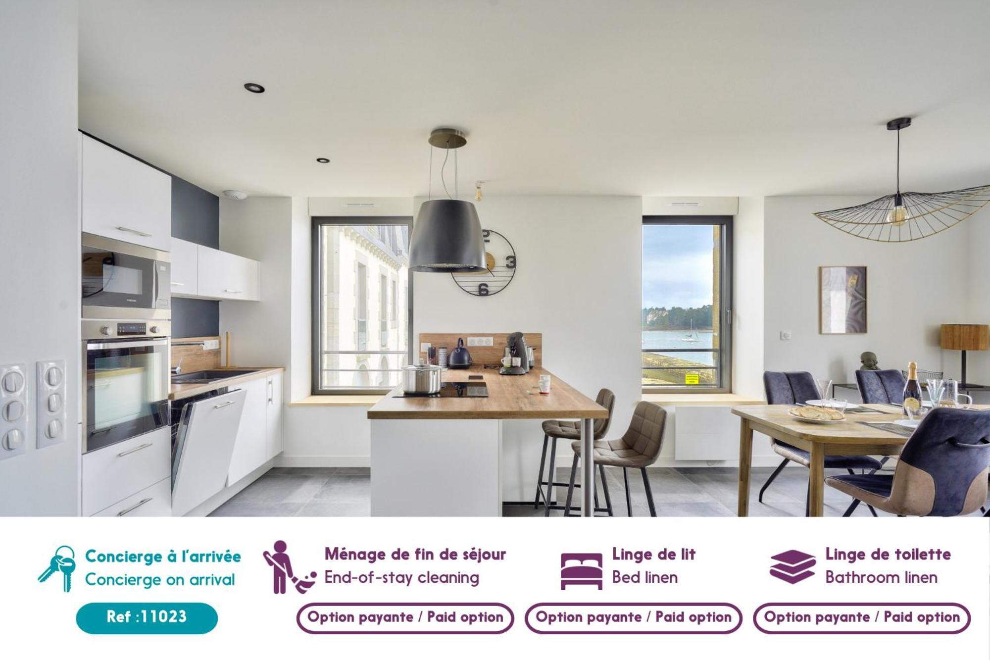 Île-Tudy Appartement 4 Personnes Avec Vue Mer מראה חיצוני תמונה